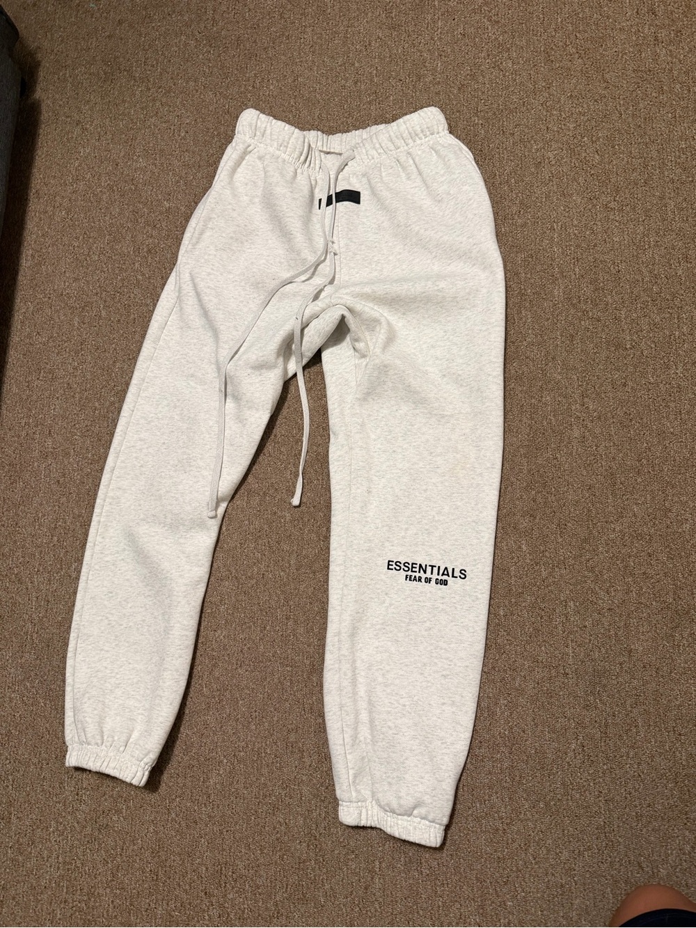 Essentials Light Gray Jogger Sweatpants
